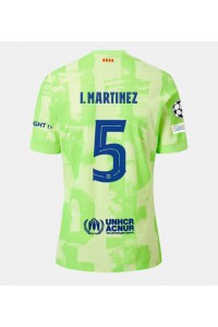 Barcelona Inigo Martinez #5 Fotballdrakt Tredje Klær 2024-25 Korte ermer